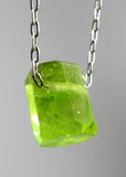 Peridot Crystal Necklace