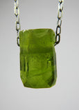 Peridot Crystal Necklace