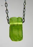 Peridot Crystal Necklace