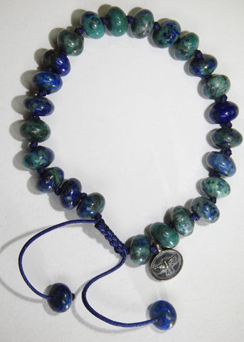 Azurite & Chrysocolla Bracelet