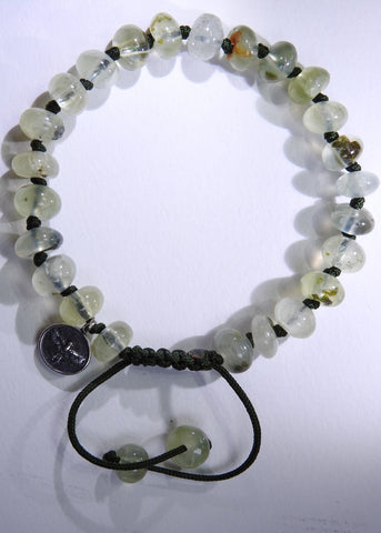 Prehnite  Bracelet
