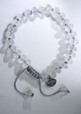Quartz Crystal Matte Bracelet