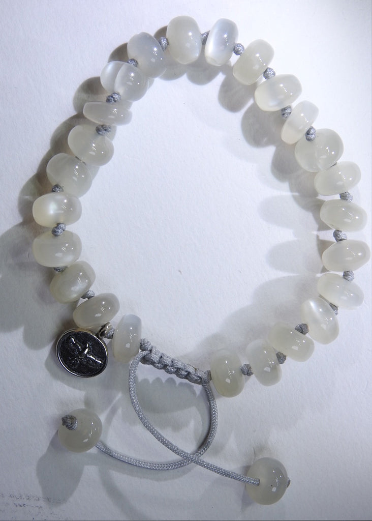White Moonstone Bracelet