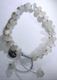 White Moonstone Bracelet