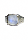 Moonstone Blue Flash Ring