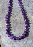 Amethyst "The Rapture - Siousxie and the Banshees" Necklace