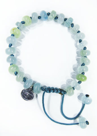 Aquamarine Green & Blue Bracelet