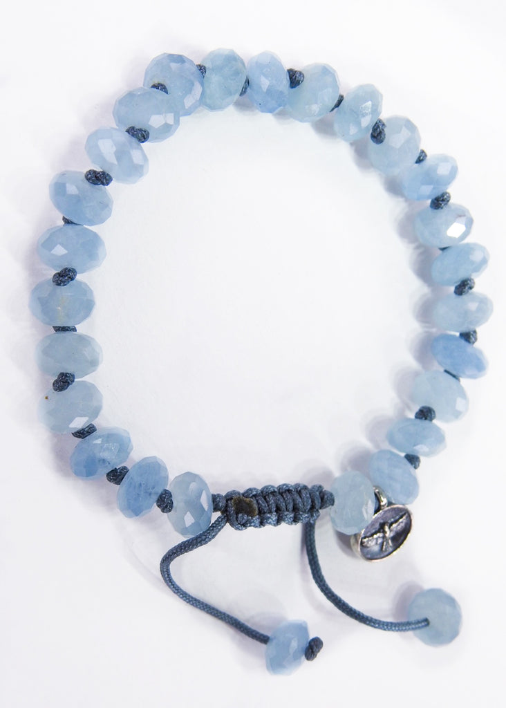 Aquamarine Ice Blue Bracelet