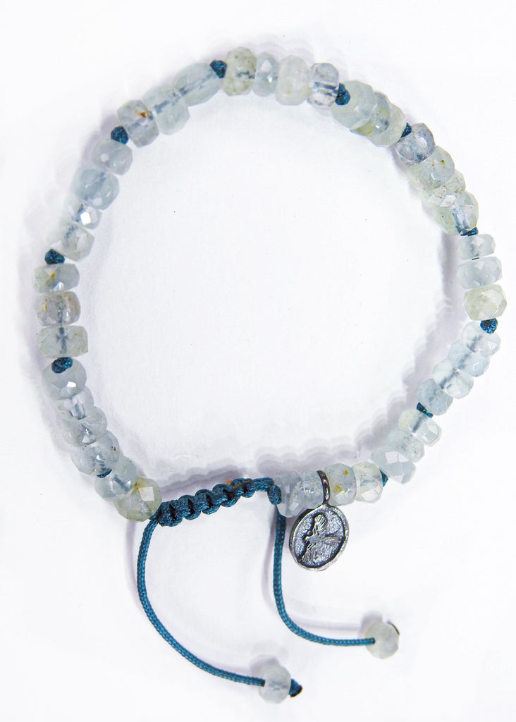 Aquamarine Ocean Blue Bracelet