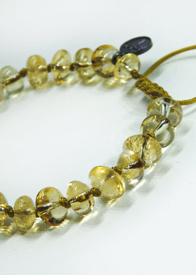 Citrine Stone Bracelet - Natural Yellow Crystal Gemstone Stretch Bracelet,  18K Gold Lucky Charm For Women Healing Anxiety Bracelets - Yahoo Shopping