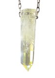 Citrine Quartz Crystal Necklace