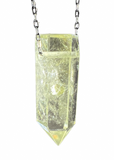 Citrine Quartz Crystal Necklace