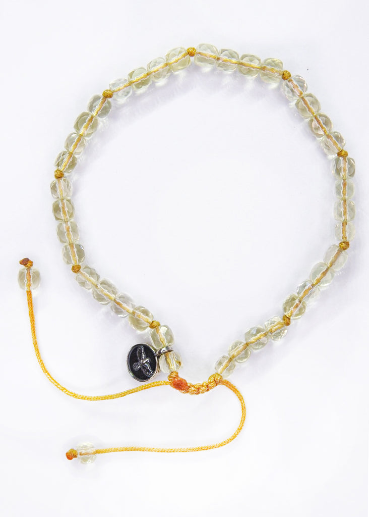 Citrine Cube Bracelet