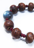 Tibetan Prayer Beads with Labradorite