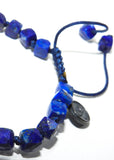 Lapiz Lazuli Cube Bracelet