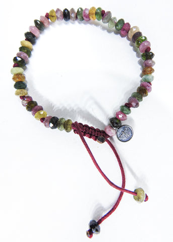 Tourmaline Multi Color Bracelet