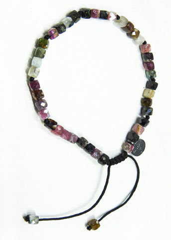 Tourmaline Cube Bracelet