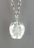 Quartz Crystal Skull Necklace