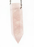 Rose Quartz Crystal Necklace