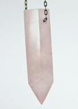 Rose Quartz Crystal Necklace